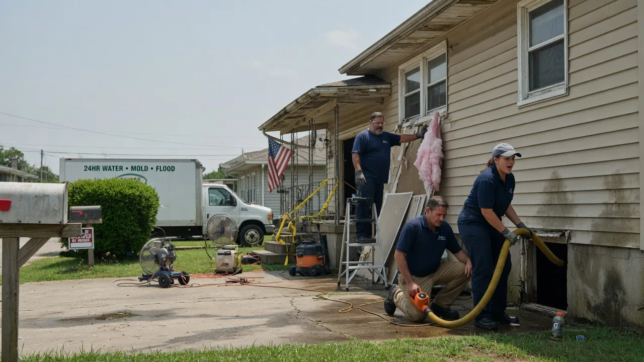 Water Damage Repair in Ivesdale, IL near me